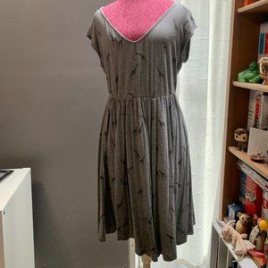 TORRID - Giraffe Print Jersey Skater Dress - 1X